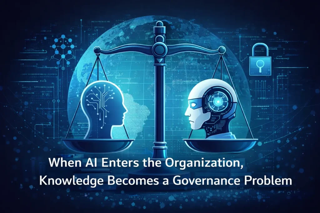 When AI Enters the Organization, Knowledge Becomes a Governance Problem