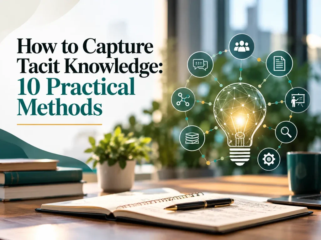 Capturing Tacit Knowledge Visually