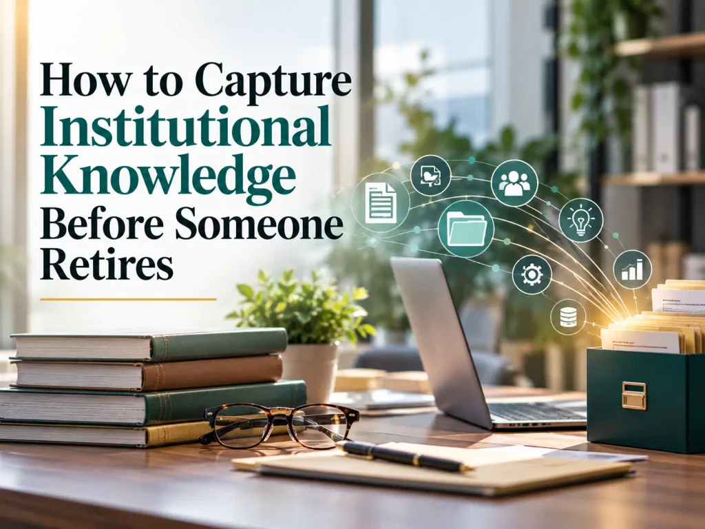 How to Capture Institutional Knowledge Before Someone Retires